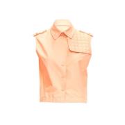 Pre-owned Oransje bomull Chanel vest