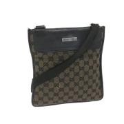 Pre-owned Canvas gucci-bags