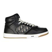 High-Top Oblique Sneakers