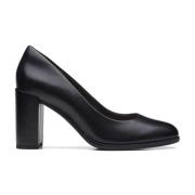 Svarte Court Pumps for Kvinner