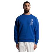 Blå Turneringssweatshirt Basketballinspirert