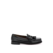 Spazzolato Skinn Kiltie Loafers