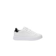 Grace Leather Sneakers i Svart/Hvit