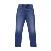 Slim-Fit Bomull Jeans