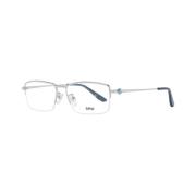 Sølv Rektangulære Optiske Briller
