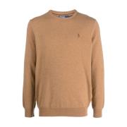 Latte Brown Heather Pullover Sweater
