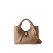 Cortina Shopping Bag Beige/Brun