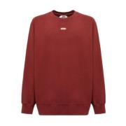 Bicolor Herre Sweatshirt - Størrelse: L, Farge: Syrah