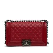 Pre-owned Leather chanel-bags