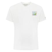 Portofino Heart Print Bomull T-skjorte