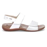 Komfort Sandaler Hvit Moderne Stil