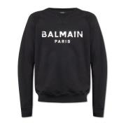 Sweatshirt med logo