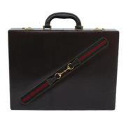 Pre-owned Leather briefcases