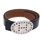 Pre-owned Leather belts