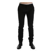 Slim Fit Cotton Stretch Pants