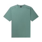 Oversized Grønn Bomull T-skjorte