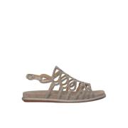 Glitter Interlaced Flat Sandal