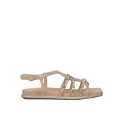 Flettet spenne sandal