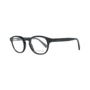 Sorte Plastiske Optiske Briller Stilige Menn