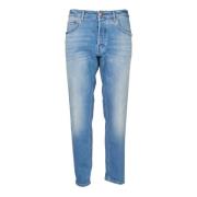 Slim Fit Blå Jeans Yaren Modell