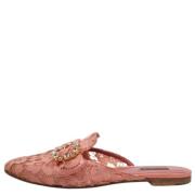 Pre-owned Lace flats