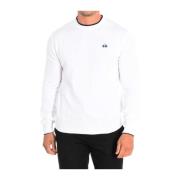 Logo Brodert Crew-Neck Sweatshirt