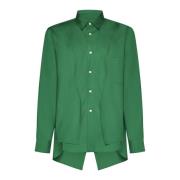 Grønne Skjorter Homme Plus Stil