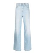 Wide Leg Five-Pocket Donna Jeans