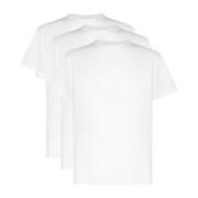 Hvit Logo Patch T-skjorter 3-Pakke