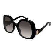 Svarte solbriller med vintage-look