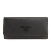 Pre-owned Leather wallets