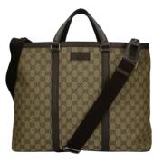 Pre-owned Canvas gucci-bags