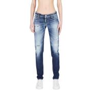 Blueavy Straight Jeans for kvinner
