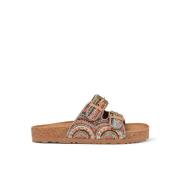 Spenne Prydet Flat Komfort Sandal