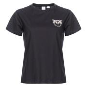 T-skjorte med mini brodert Love Birds logo