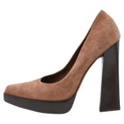 Pre-owned Suede heels