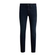 Mørkeblå Slim-Fit Soft-Motion Jeans