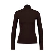 Slim-Fit Jersey Turtleneck Top