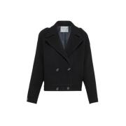 Sartorial Soft Wool Biker Jakke