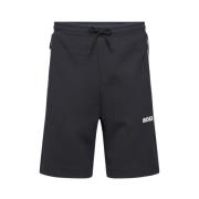 Mesh Panel Bomullsshorts