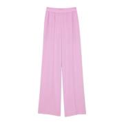 Silke Crepe de Soie Wide Leg Bukser