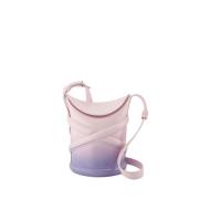 The Curve Hobo Bag - Lilla/Rosa - Skinn