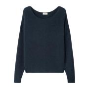 Koselig Navy Blue Strikkgenser