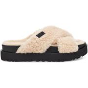 Fuzzy Sugar Cross Slippers