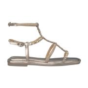 Gresk Stil Juvel Flat Sandal