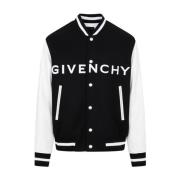 Varsity Jacket Svart Hvit