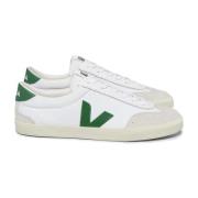 Canvas Volley Sneaker Hvit Emeraude