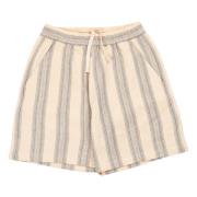 Beige Bomullsshorts