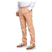 Slim Fit Linblanding Chinos