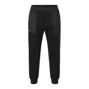 Sort Pintuck Jogger Sweatpants Aw23